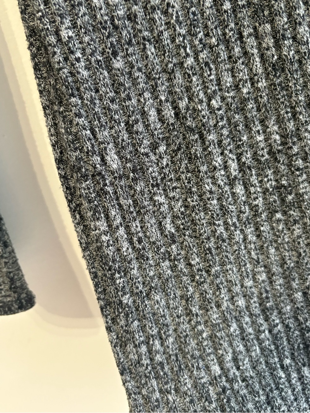 Wilfred Free Aritzia Grey Ribbed Mock Neck Sweater Dress XS - Picture 5 of 8